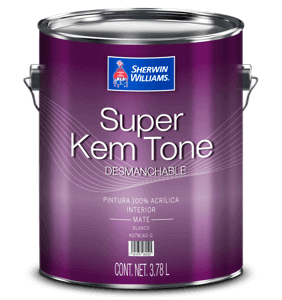 Super Kem Tone Desmanchable Interiores Pintura acrílica desmanchable